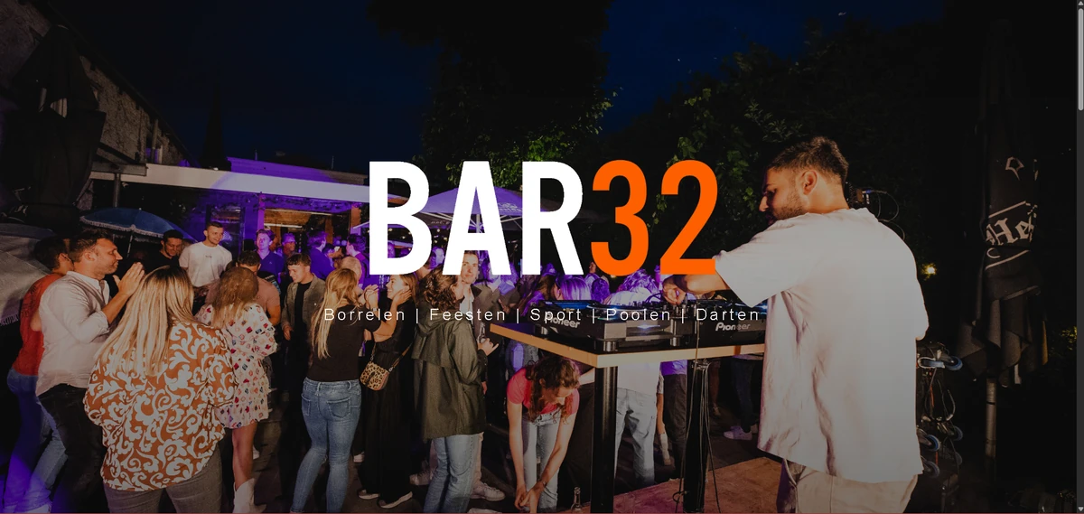 BAR32 website — klantproject in Alphen aan den Rijn